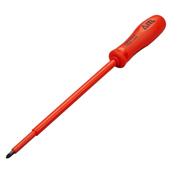 Itl 1000v Insulated Pozidriv Screwdriver 8 x 13/64 x No.1 01989